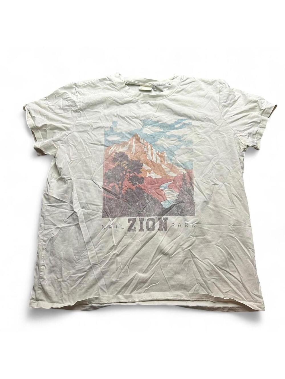 XXL Zion Natl Park T-Shirt Love Olive Co